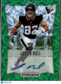Jaylin Noel 2025 Prizm Auto Autograph RC Green Scope 54/75 Houston Texans