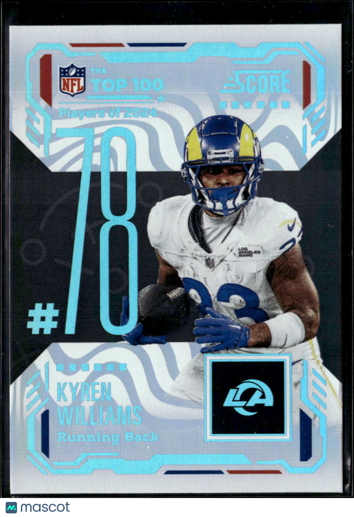 Kyren Williams 2025 Score The Top 100 SSP CASE HIT Los Angeles Rams