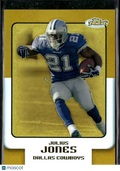 Julius Jones 2006 Topps Finest GOLD Refractor 46/49 Dallas Cowboys