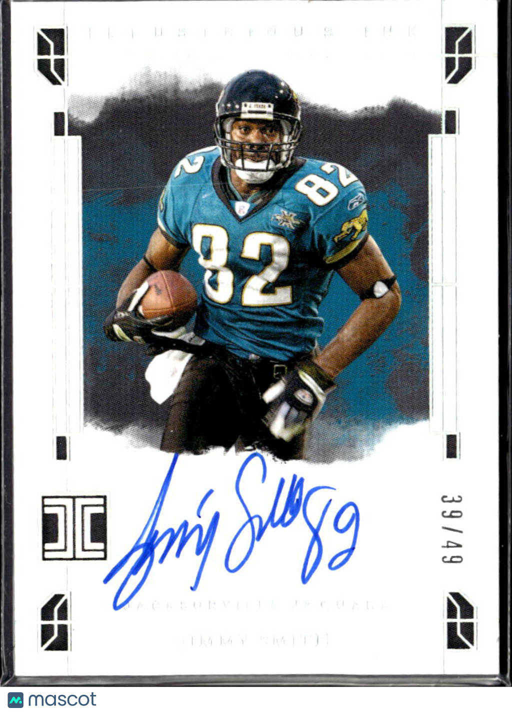 Jimmy Smith 2024 Impeccable Auto Autograph 39/49 Jacksonville Jaguars