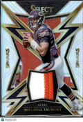 Mitchell Trubisky 2017 Select Sparks Jersey Patch RC 18/99 Chicago Bears