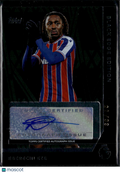 Eberechi Eze 2025 Topps Premier Black Edge Auto Autograph 22/99 Crystal Palace