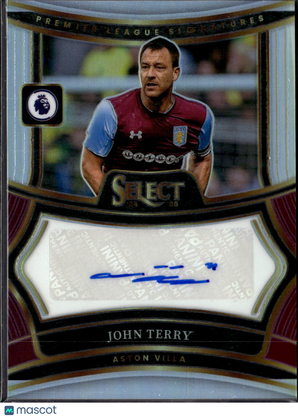 John Terry 2025 Select Premier Auto Autograph Aston Villa