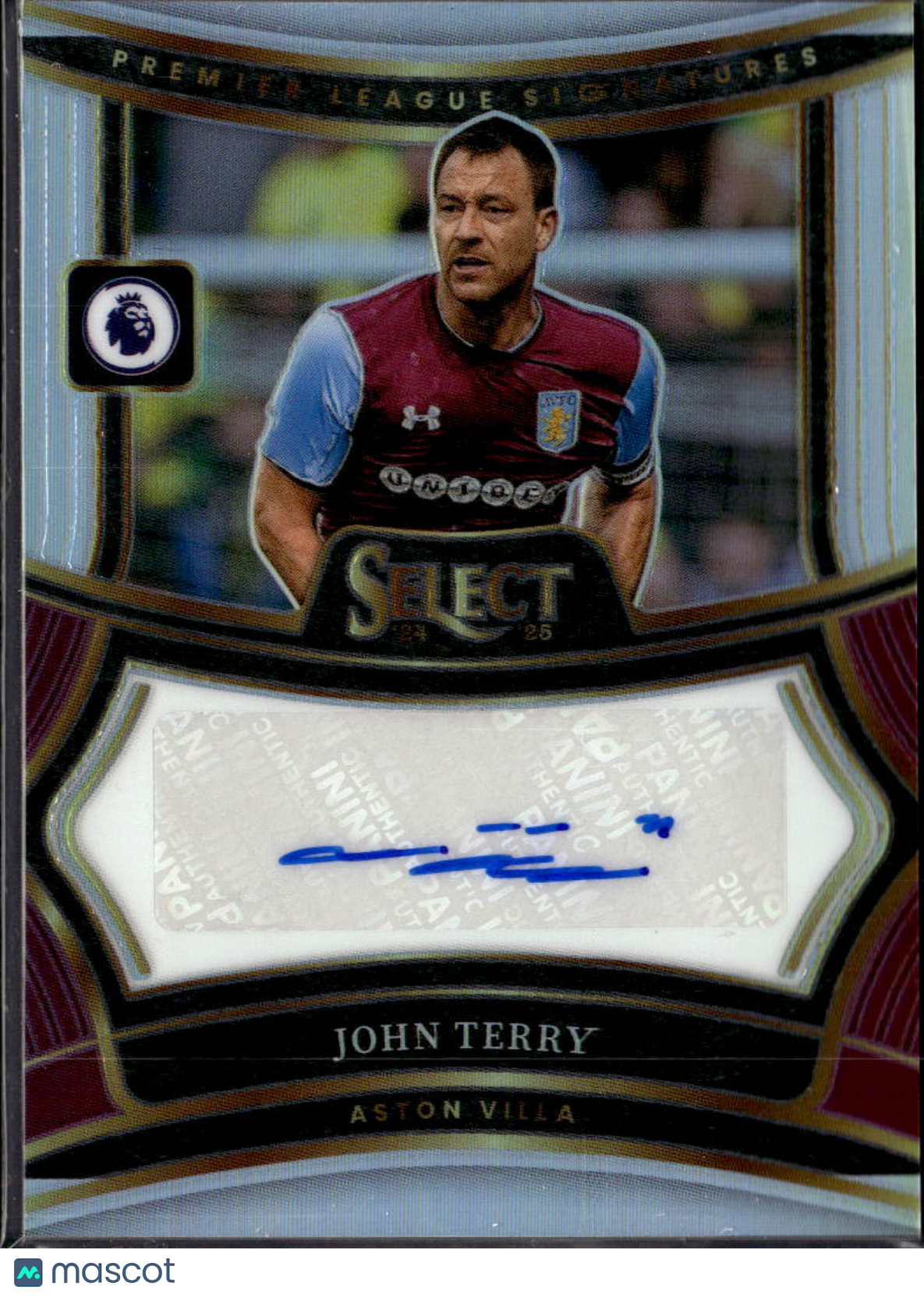 John Terry 2025 Select Premier Auto Autograph Aston Villa