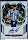Diego Milito 2024 Prizm Copa America Auto Autograph 70/99 Argentina