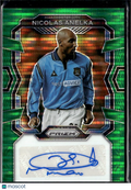 Nicolas Anelka 2023 Prizm Auto Autograph Green Pulsar Manchester City