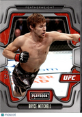 Bryce Mitchell 2023 Chronicles Playbook UFC Holo Silver 25/25 UFC