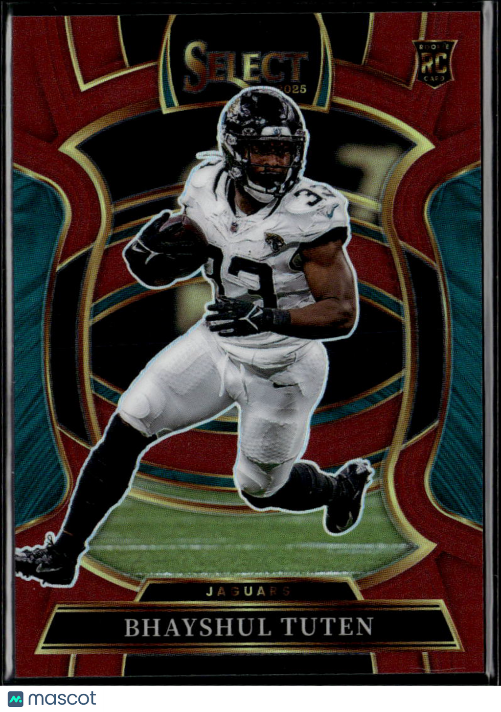 Bhayshul Tuten 2025 Select Maroon Prizm Rookie RC 117/149 Jacksonville Jaguars