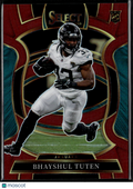 Bhayshul Tuten 2025 Select Maroon Prizm Rookie RC 117/149 Jacksonville Jaguars