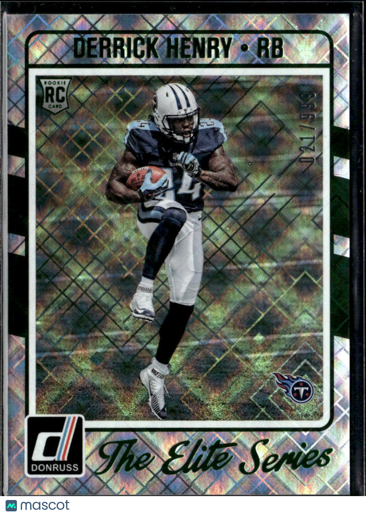 Derrick Henry 2016 Donruss The Elite Series Rookie RC 21/999 Tennessee Titans