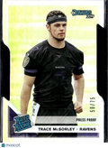 Trace McSorley 2019 Donruss Press Proof /75 Baltimore Ravens