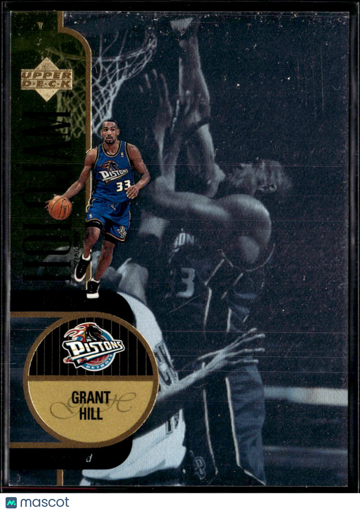 Grant Hill 1997 Upper Deck Holojam GOLD SSP # 13 Detroit Pistons