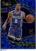 Tyrese Haliburton 2020-21 Select Courtside Blue Disco Prizm RC 20/25 Kings
