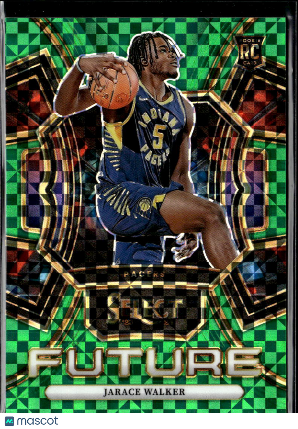 Jarace Walker 2023-24 Select Future Green Emerald RC 3/5 Indiana Pacers