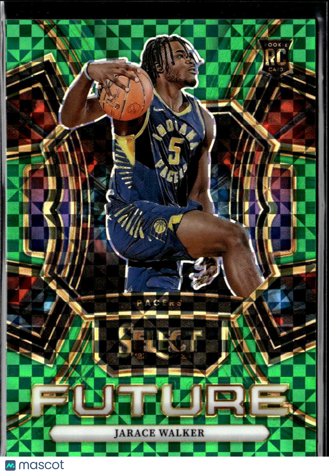 Jarace Walker 2023-24 Select Future Green Emerald RC 3/5 Indiana Pacers