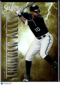 Adam Jones 2013 Select Thunder Alley GOLD Prizm 23/25 Baltimore Orioles