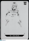 Julian Love 2020 Obsidian Printing Plate Black Rookie RC 1/1 New York Giants