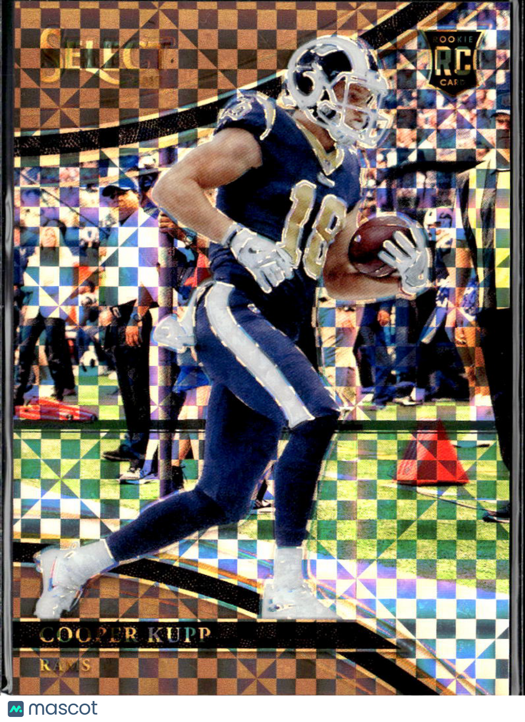 Cooper Kupp 2017 Select Field Level Copper Prizm RC Rookie 12/75 LA Rams