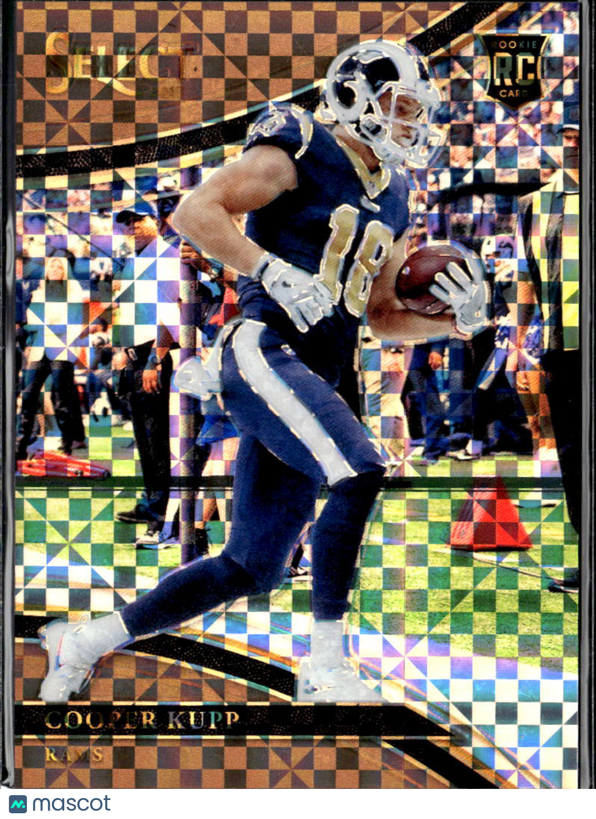 Cooper Kupp 2017 Select Field Level Copper Prizm RC Rookie 12/75 LA Rams