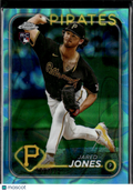 Jared Jones 2024 Topps Chrome Blue Green RC Rookie 108/175 Pittsburgh Pirates