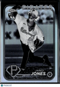 Jared Jones 2024 Topps Chrome RC Negative Refractor Pittsburgh Pirates