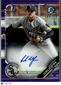 Andrew Vaughn 2019 Bowman Chrome 1st Auto Autograph RC 189/250 White Sox