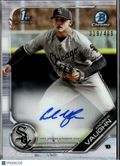 Andrew Vaughn 2019 Bowman Chrome 1st Auto Autograph RC 319/499 White Sox