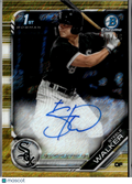 Steele Walker 2019 Bowman Chrome 1st GOLD Auto Autograph /50 Chicago White Sox