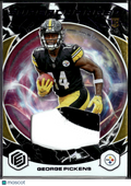 George Pickens 2022 Elements Jersey Patch RC Rookie 41/54 Pittsburgh Steelers