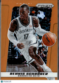 Dennis Schroder 2024-25 Prizm Deca Orange Prizm 1/49 Brooklyn Nets