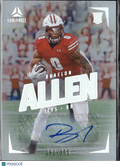 Braelon Allen 2024 Luminance Auto Autograph RC 291/350 New York Jets