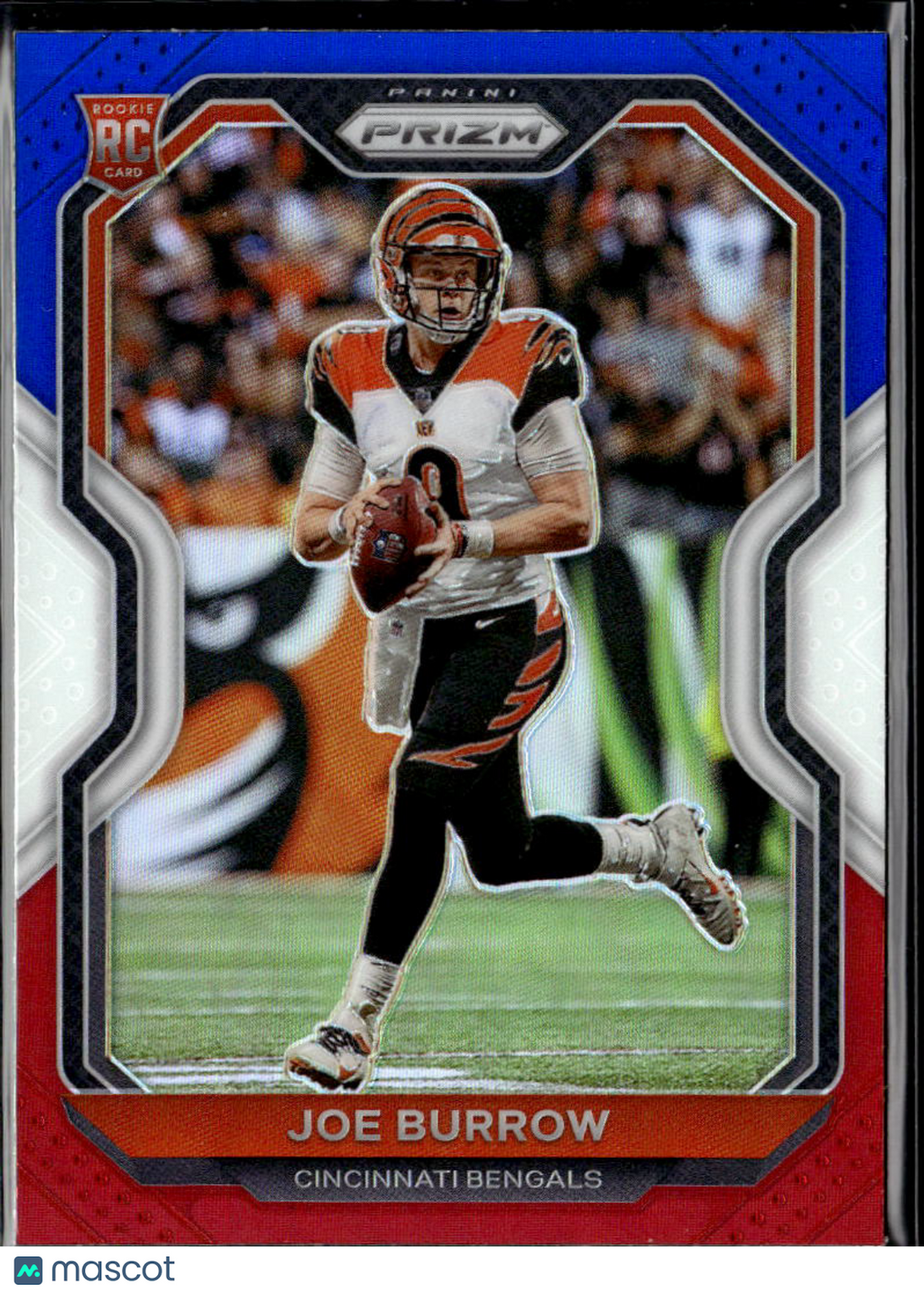 Joe Burrow 2020 Panini Prizm RC Red White Blue Cincinnati Bengals