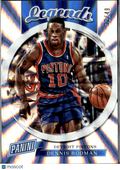 Dennis Rodman 2018 Panini The National Legends Holo 32/49 Detroit Pistons