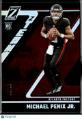 Michael Penix Jr. 2024 Zenith Z-Team Red Rookie RC 37/50 Atlanta Falcons