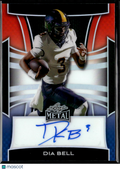 Dia Bell 2025 Leaf Metal Auto Autograph RC Texas Longhorns 3/3