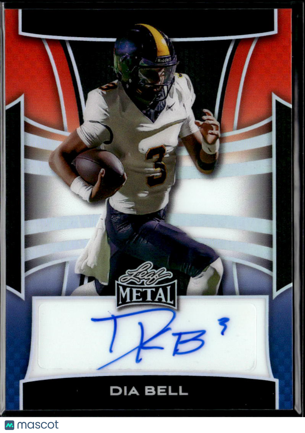 Dia Bell 2025 Leaf Metal Auto Autograph RC Texas Longhorns 3/3