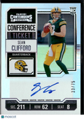 Sean Clifford 2023 Contenders Auto Autograph RC Rookie 33/75 Green Bay Packers