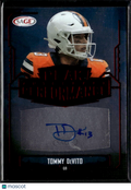 Tommy DeVito 2022 SAGE Peak Performance Auto Autograph Rookie Syracuse Orange
