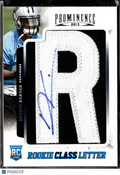 Kenjon Barner 2013 Prominence Auto Autograph Letter "R Patch /102 Panthers
