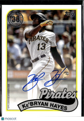 Ke'Bryan Hayes 2024 Topps '89 Auto Autograph Pittsburgh Pirates