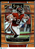 Kyle Trask 2021 Select Orange Prizm Rookie RC 17/49 Tampa Bay Buccaneers