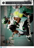 Garrett Wilson 2022 Luminance Black Rookie RC 8/35 New York Jets
