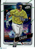 Triston Casas 2024 Topps Chrome Cosmic White Hole Refractor SSP Boston Red Sox