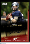 Taylor Heinicke 2015 SAGE HIT Auto Autograph Rookie RC Old Dominion Monarchs