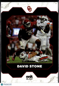 David Stone 2025 Onit Black Rookie RC 41/150 Oklahoma Sooners