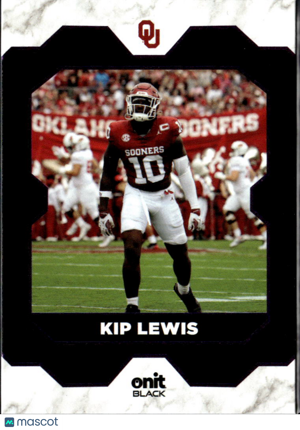 Kip Lewis 2025 Onit Black Rookie RC 32/100 Oklahoma Sooners