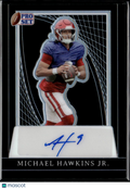 Michael Hawkins Jr. 2024 Leaf Pro Set Auto Autograph RC 4/10 Oklahoma Sooners