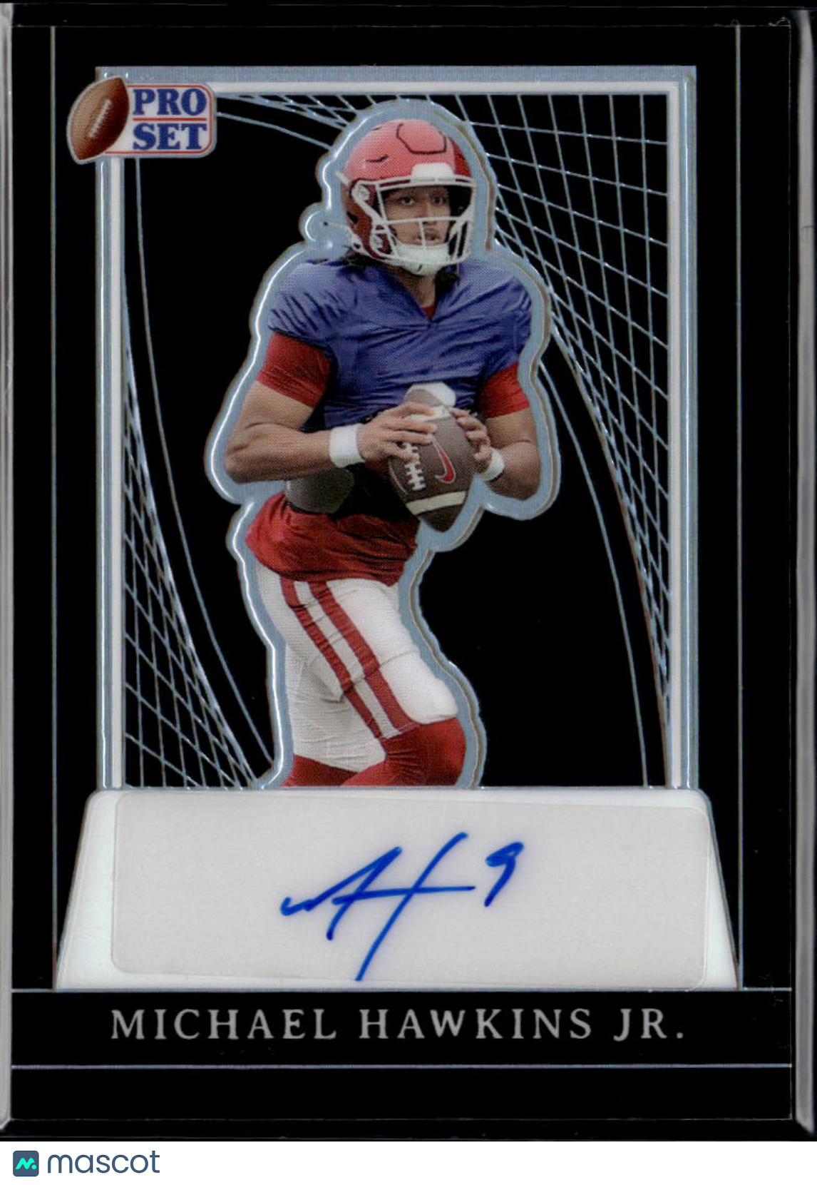 Michael Hawkins Jr. 2024 Leaf Pro Set Auto Autograph RC 4/10 Oklahoma Sooners
