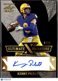 Kenny Pickett 2022 Leaf Ultimate Auto Autograph RC 6/15 Pittsburgh Panthers