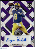 Kenny Pickett 2022 Leaf Metal Auto Autograph RC 14/20 Pittsburgh Panthers